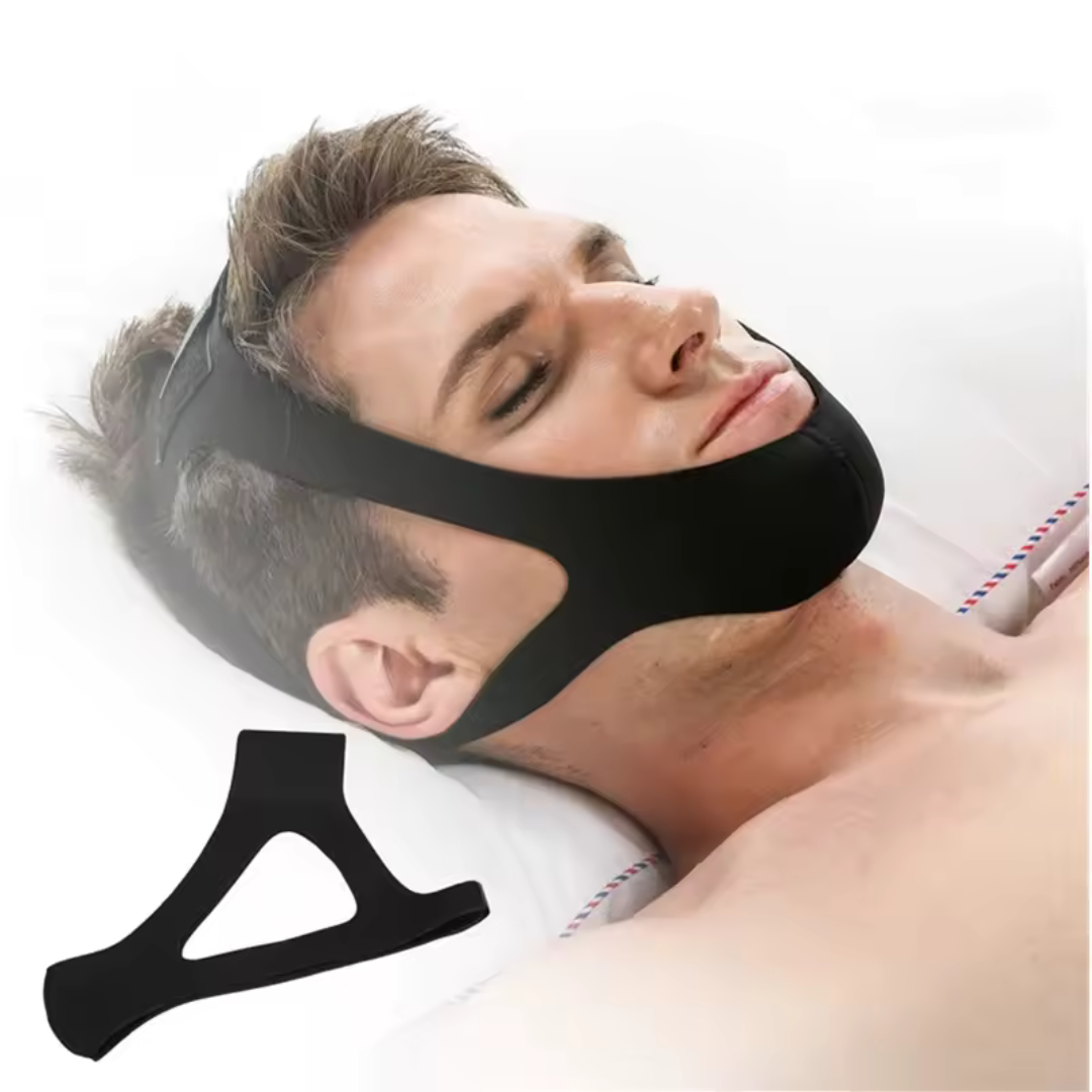 Máscara Para Apneia do Sono SleepMax® - Roncos Nunca Mais!
