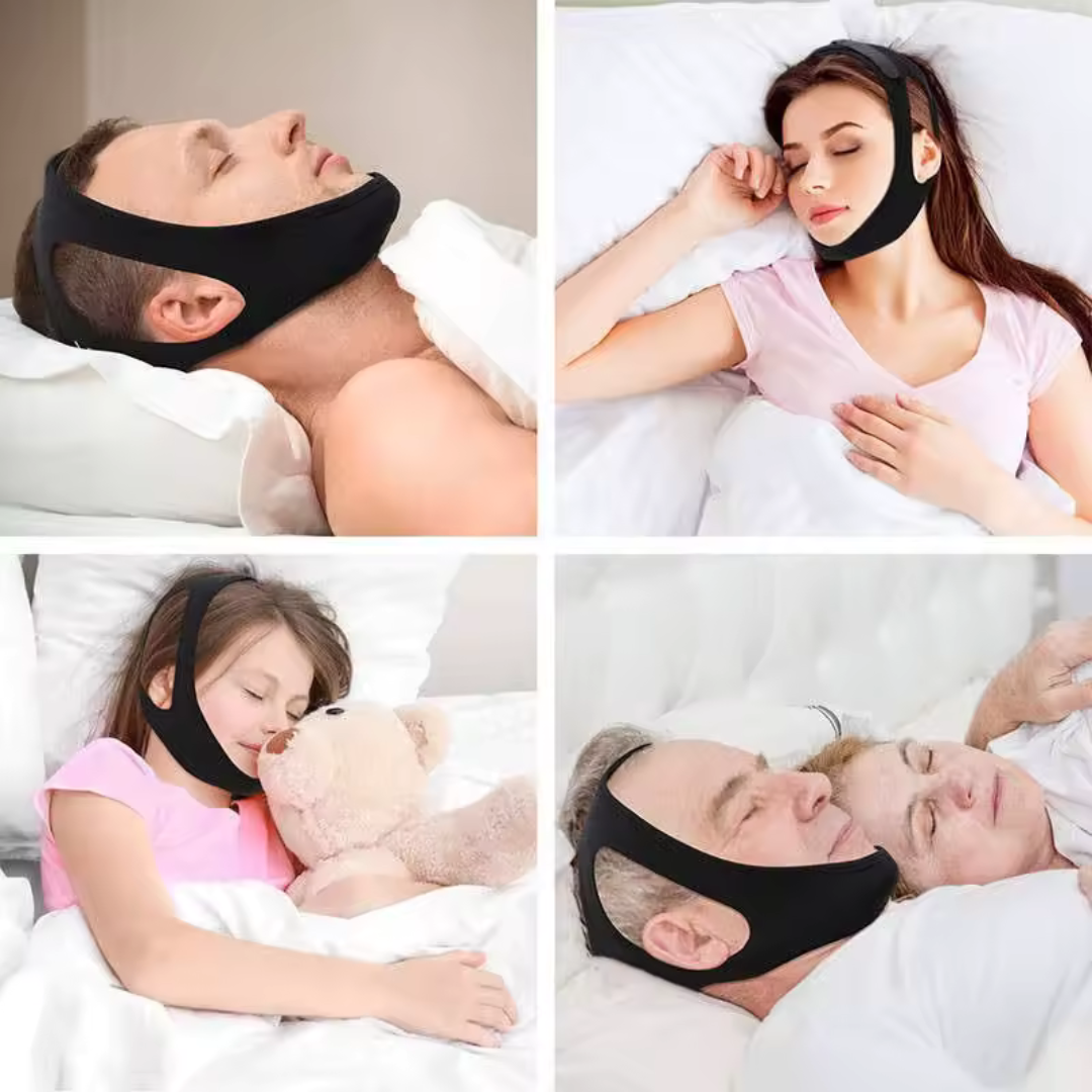 Máscara Para Apneia do Sono SleepMax® - Roncos Nunca Mais!