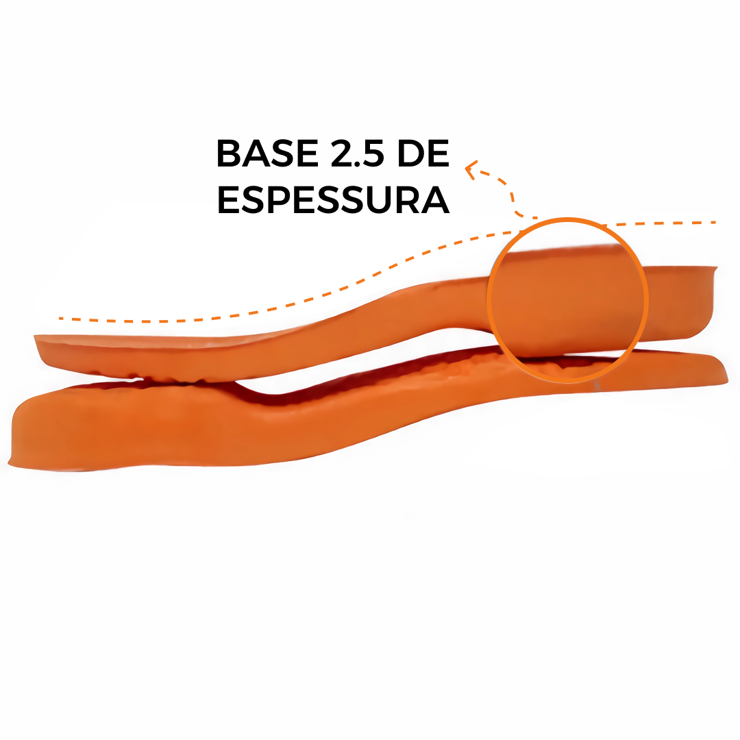 KIT 2 Pares de Palmilha Ortopédica de Gel P.U - FlexSport™