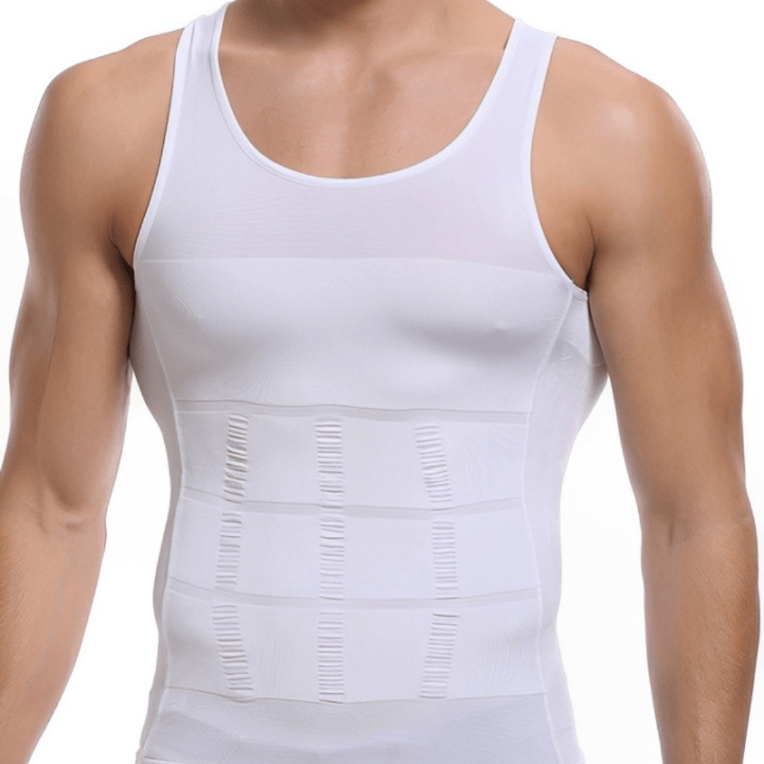 Camisa Masculina de Compressão Ultrafina Fit Shape Pro® - Modela sem Apertar