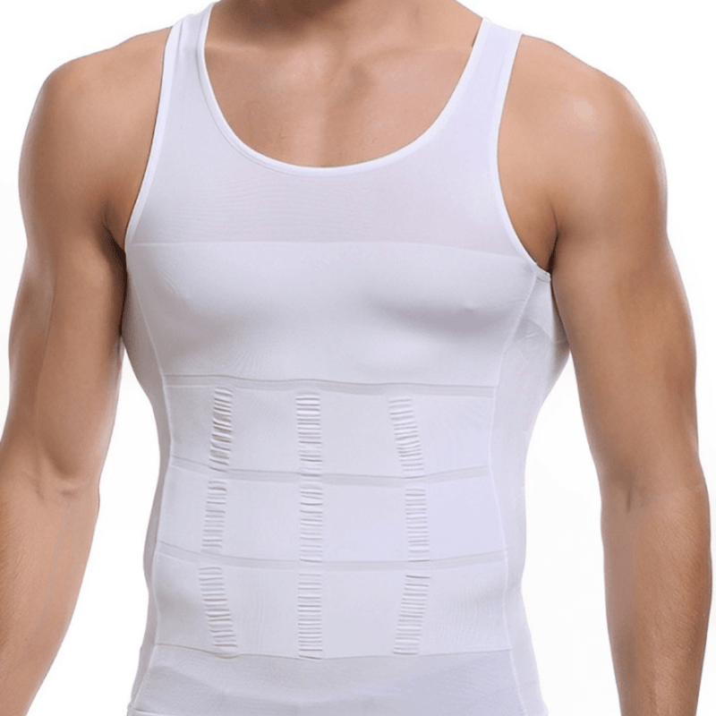 Camisa Masculina de Compressão Ultrafina Fit Shape Pro® - Modela sem Apertar