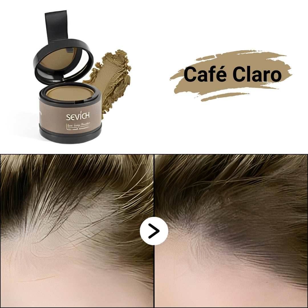 Pó Maquiagem para Cabelo a prova D'água - SEVÍCH