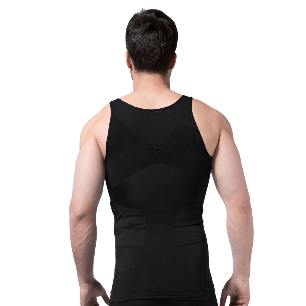 Camisa Masculina de Compressão Ultrafina Fit Shape Pro® - Modela sem Apertar