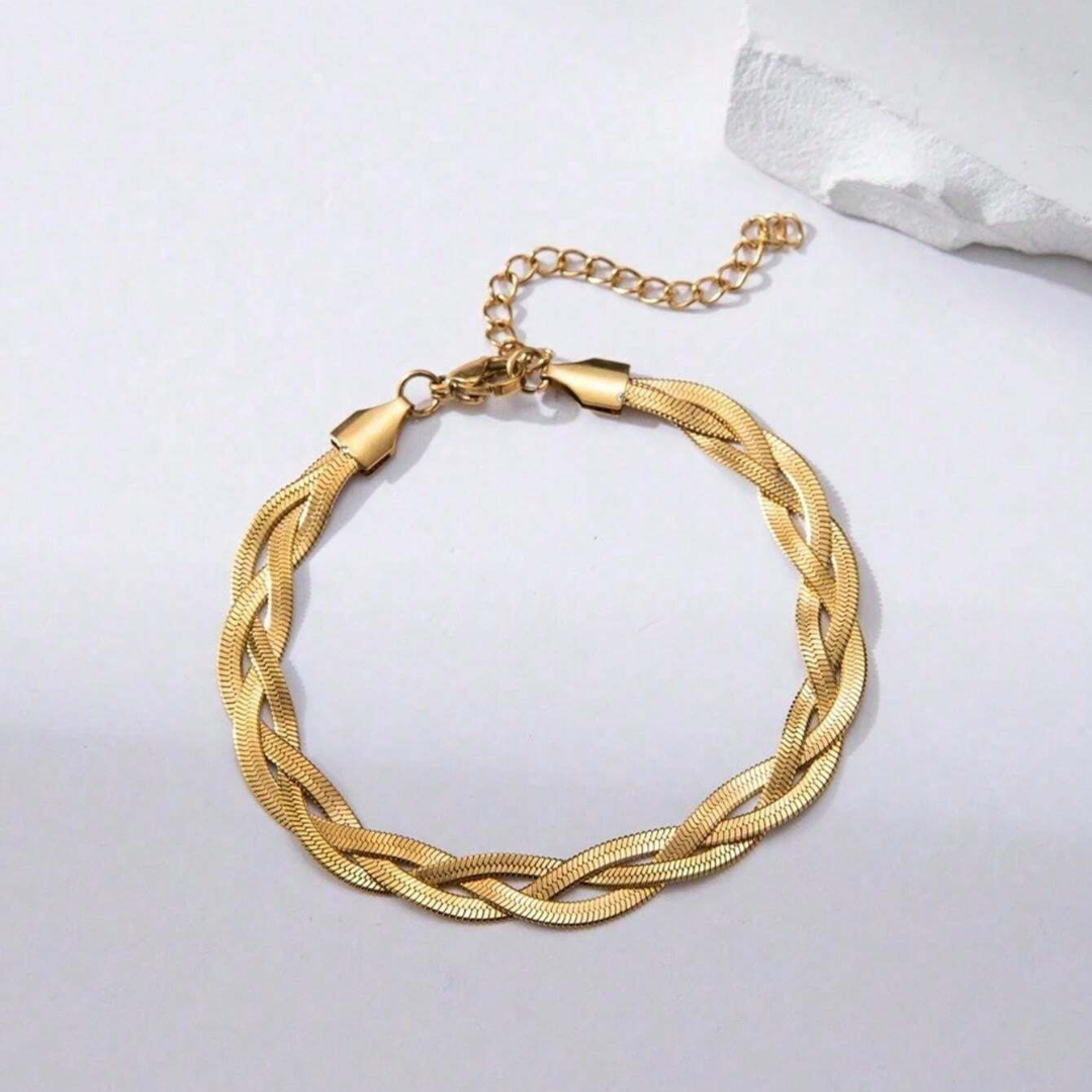 Pulseira Linha Tripla New York - Sofisticação e Elegância