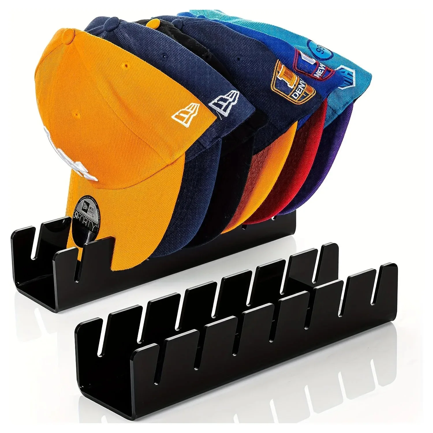 CapRack Pro Suporte de Acrílico para Bonés e Chapéus