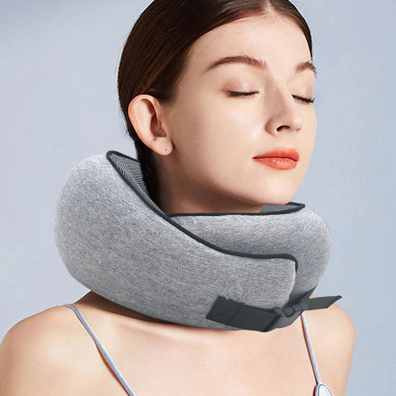 Travesseiro de Viagem SnugFly® - Ergonomia e Alívio Instantâneo