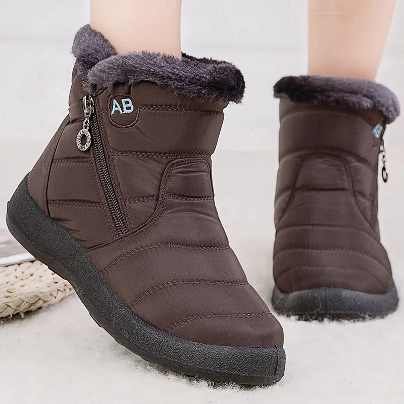 WinterFlex — Botas Femininas Impermeáveis para Inverno Quente e Confortável!