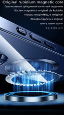 Luxo Sem Fio Magnético Oficial Ímã Capinha Para Magsafe Capa Iphone 17 Pro Max 17 Air Apple Original Claro Acrílico Prova Choque Quadro Silicone.