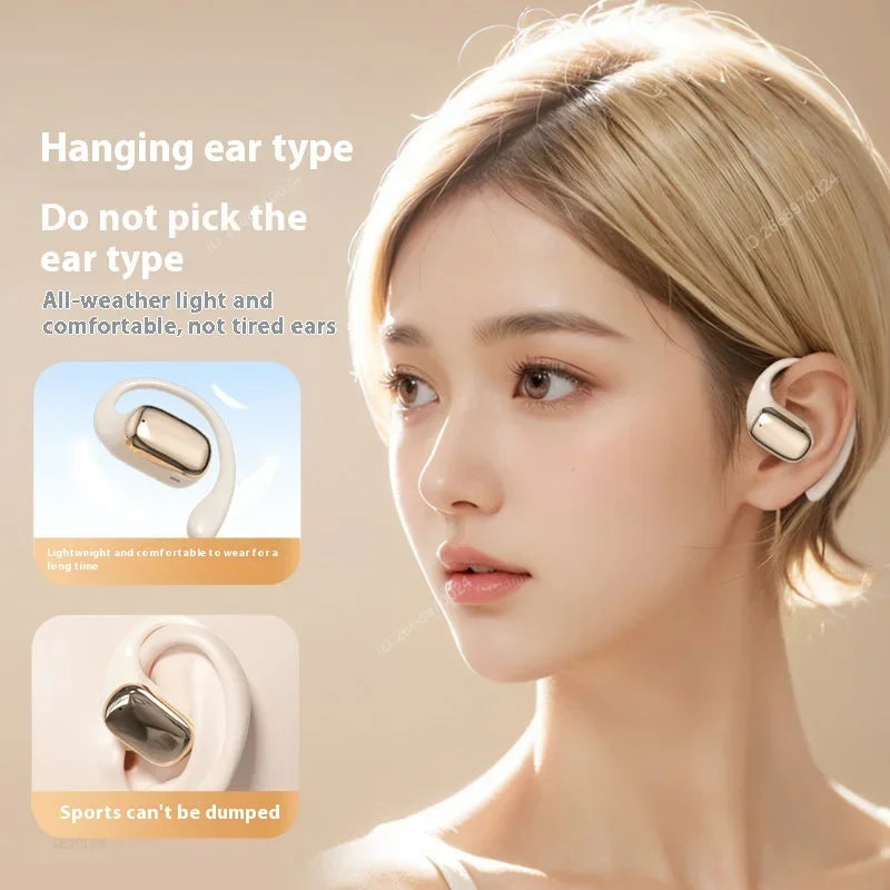 Fones de ouvido sem fio, alta fidelidade, bluetooth, esportes, bateria estendida, confortável, ativo, estilo de vida premium
