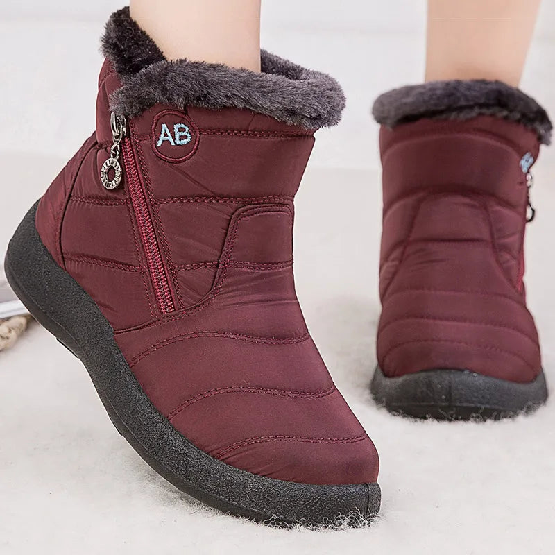WinterFlex — Botas Femininas Impermeáveis para Inverno Quente e Confortável!