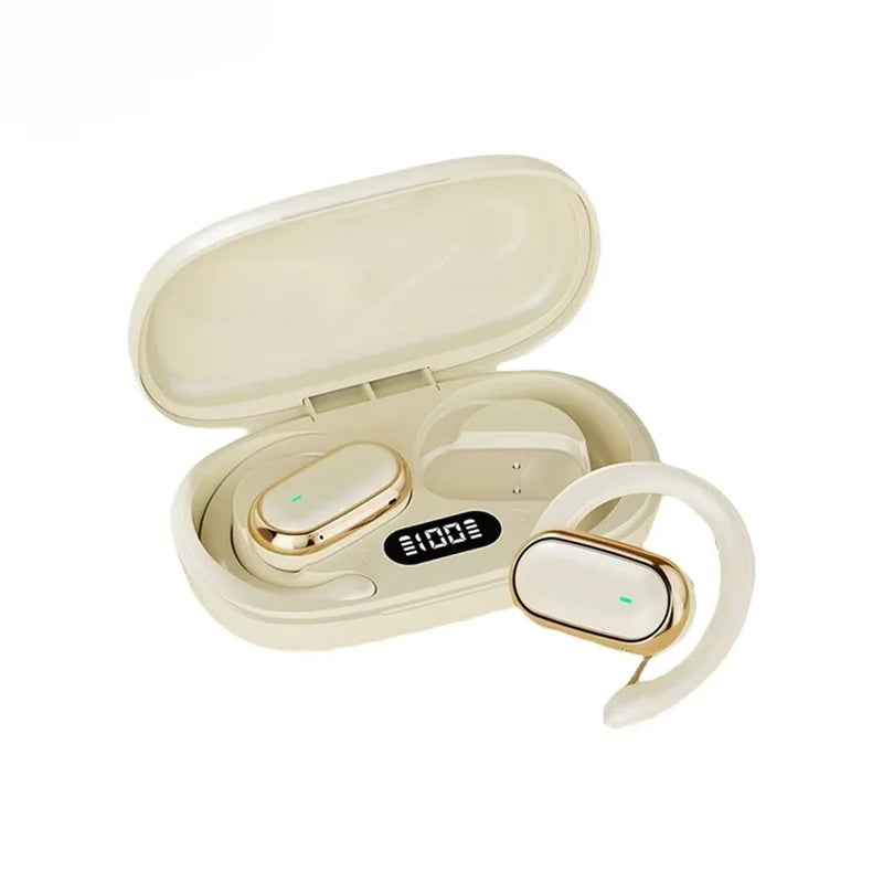 Fones de ouvido sem fio, alta fidelidade, bluetooth, esportes, bateria estendida, confortável, ativo, estilo de vida premium