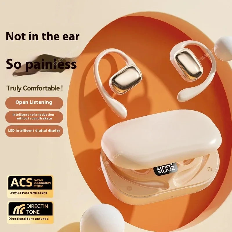 Fones de ouvido sem fio, alta fidelidade, bluetooth, esportes, bateria estendida, confortável, ativo, estilo de vida premium