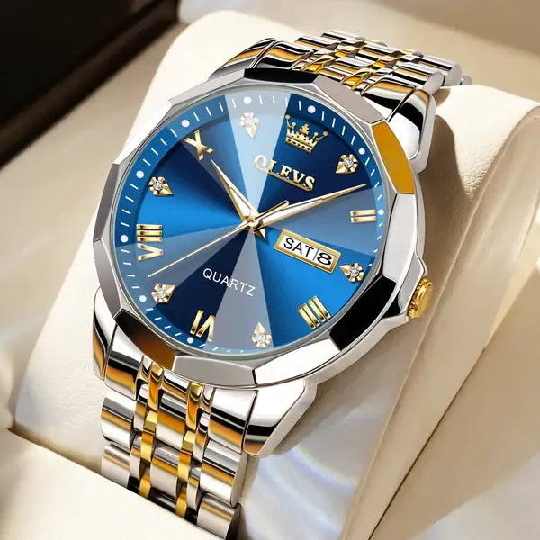 Relógio PREMIUM Luxury Olevs® - [FRETE GRÁTIS]