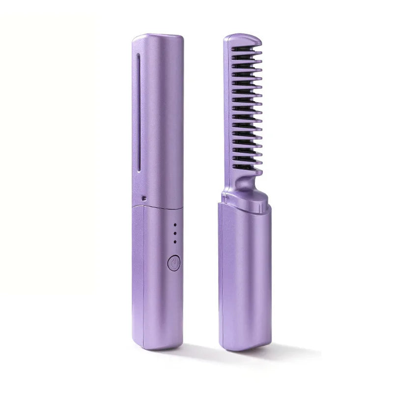 Pente Alisador de Cabelo 5 em 1 Sem Fio InfiniteGlam®