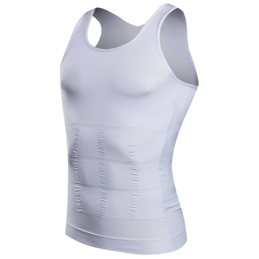 Camisa Masculina de Compressão Ultrafina Fit Shape Pro® - Modela sem Apertar