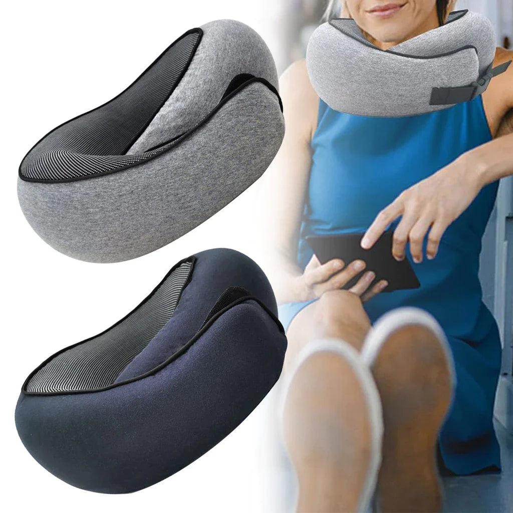 Travesseiro de Viagem SnugFly® - Ergonomia e Alívio Instantâneo